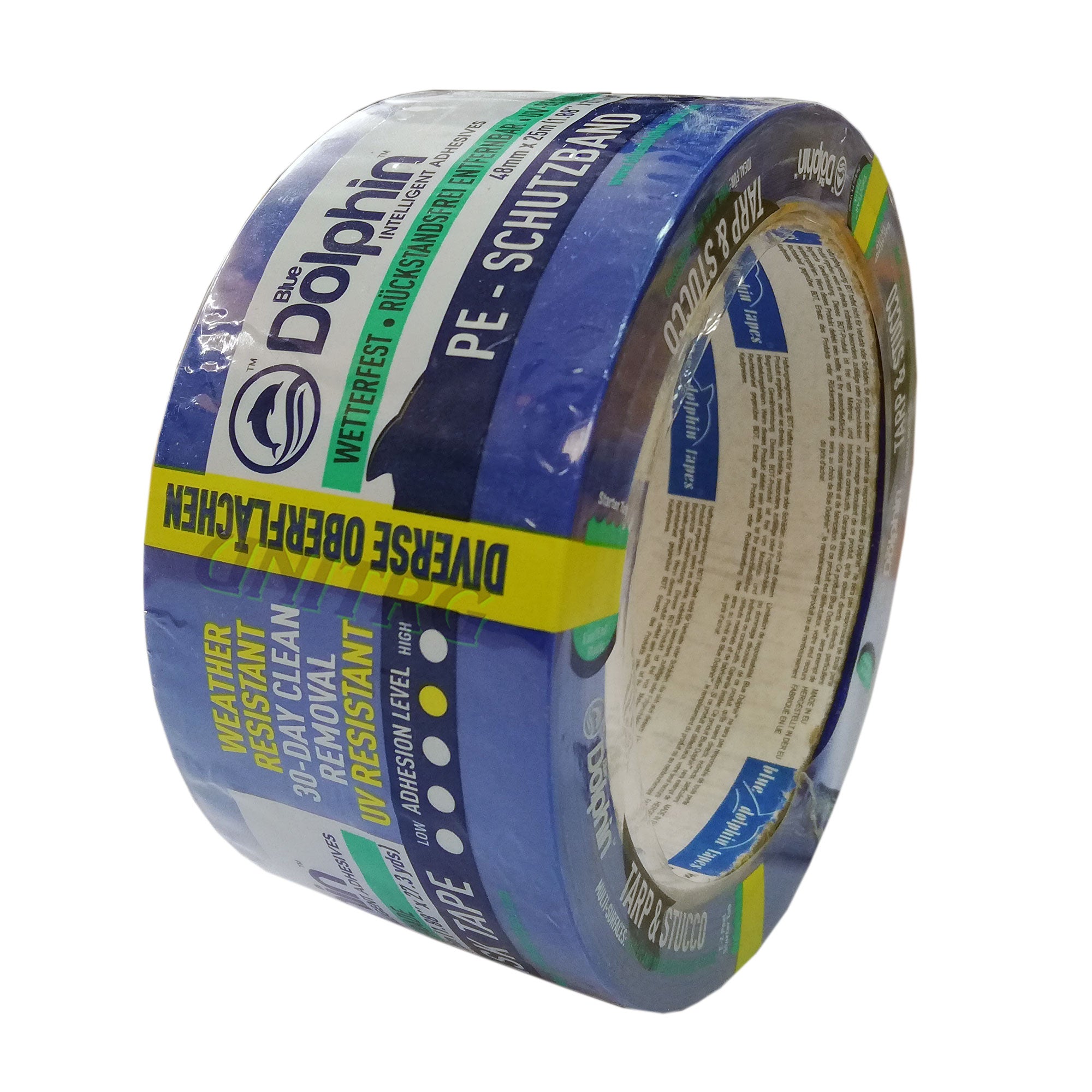 BD Traka za žbukanje i vanjske radove 48 mm x 25 m   02-4-01-EN Svjetlo plava