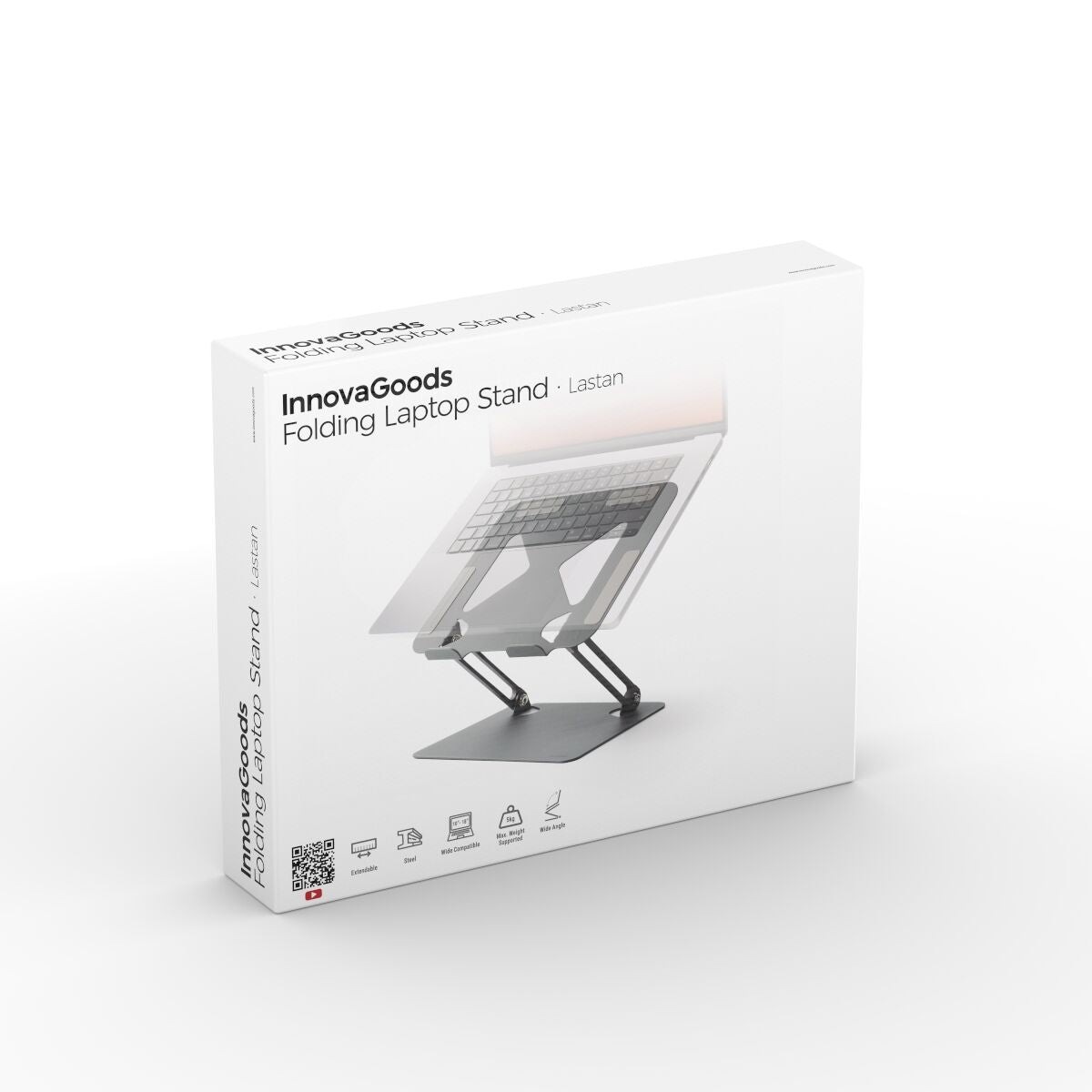 Sklopivi i podesivi stalak za laptop Lastan InnovaGoods