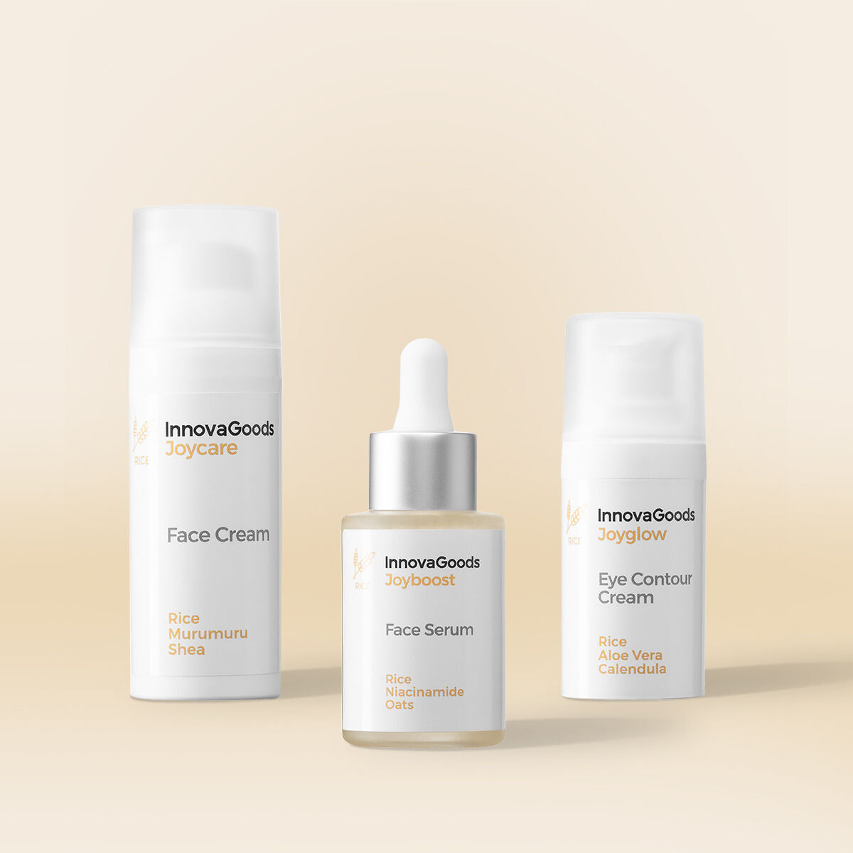 Pakiranje za Hidrataciju Lica Rice InnovaGoods