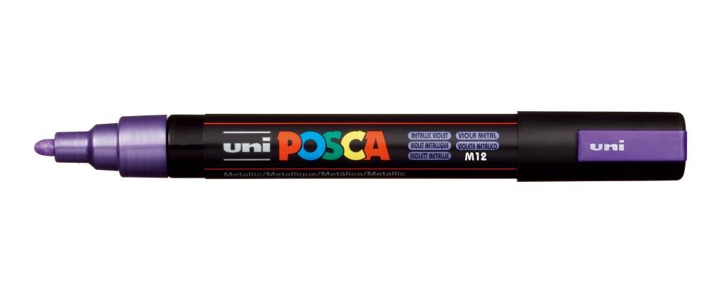 Marker Uni pc-5m Posca metallic vijolična