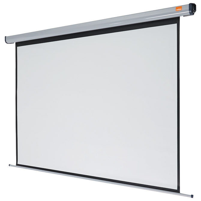 Projekcijsko platno E-View MS200/203×203cm, stensko, ročno