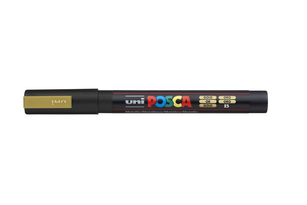 Marker Uni pc-3m Posca zlati