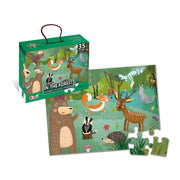 Puzzle velike podne na životinje, 35 komada Šumske životinje