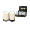 Vrtna LED lanterna Crna