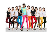Női magas derekú leggings a választott színben
