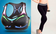 Sportos push up melltartó és futó leggings, fitnesz és edzőterem