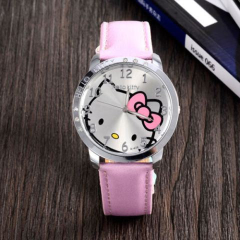 Gyerek Hello Kitty óra választható színben