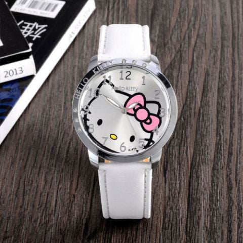Gyerek Hello Kitty óra választható színben