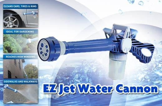 Water Cannon, magasnyomású tisztító és locsoló fej 8 az 1-ben
