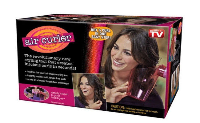 Air Curler - hajszárító kiegészítő a tökéletes göndör hajhoz