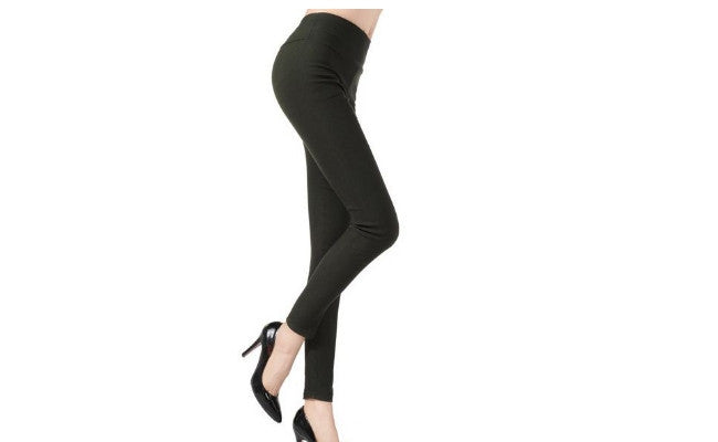 Női magas derekú leggings a választott színben