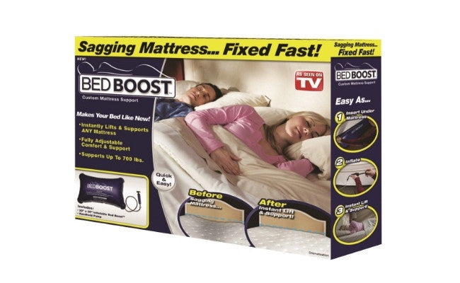 Bed Boost - javítsa ki a bemélyedt matracot és szabaduljon meg a hátfájástól