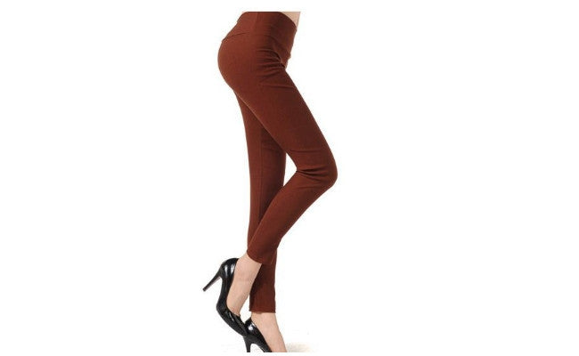 Női magas derekú leggings a választott színben