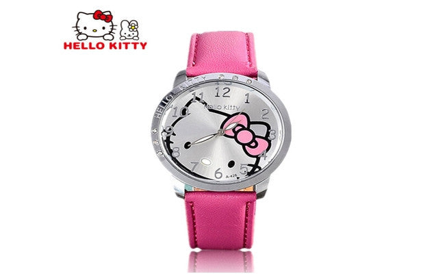 Gyerek Hello Kitty óra választható színben