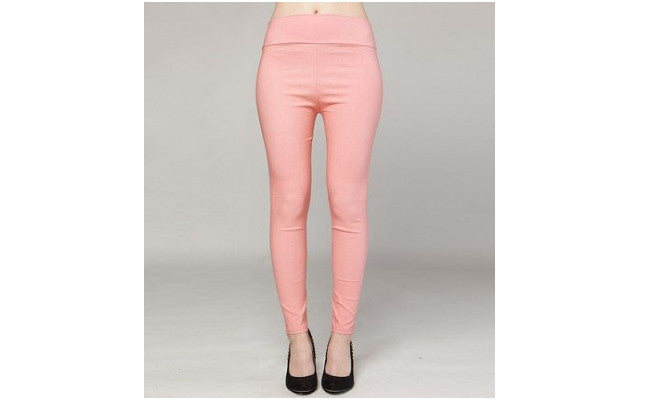 Női magas derekú leggings a választott színben